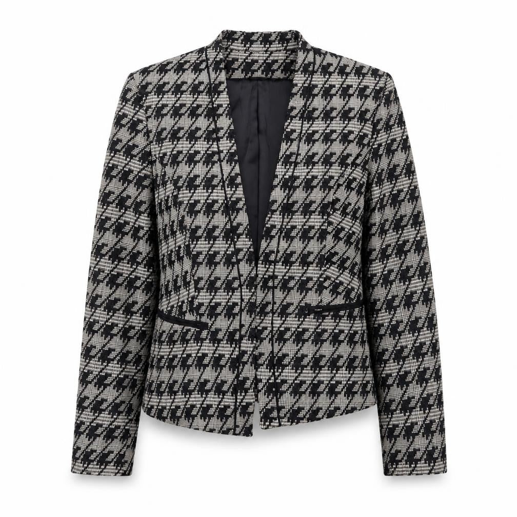 H&M Womens Grey   Jacket Blazer Size 10
