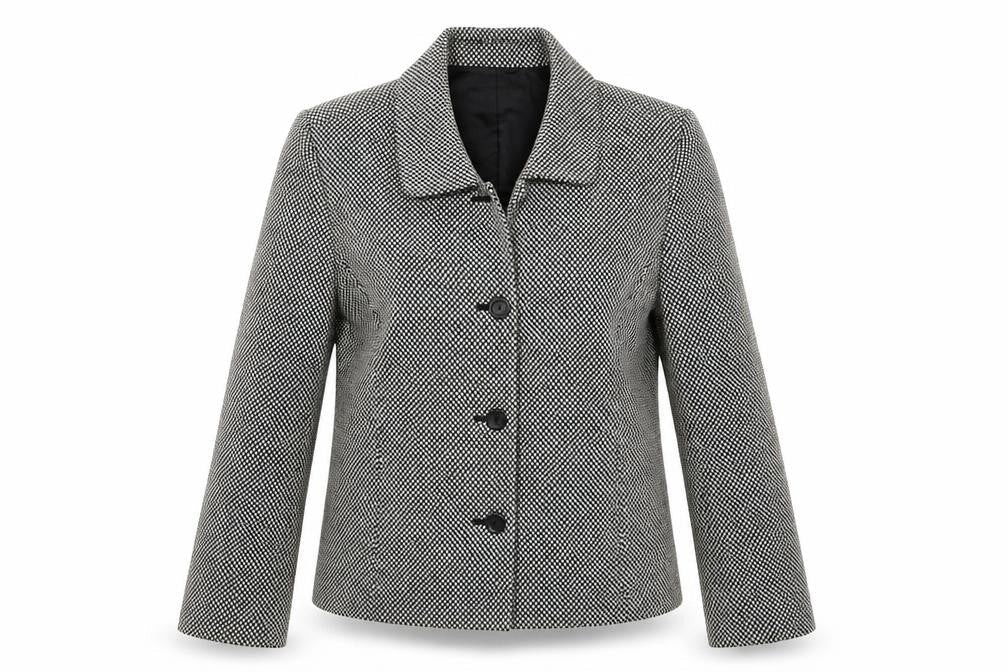 Character Club Womens White   Jacket Blazer Size 8