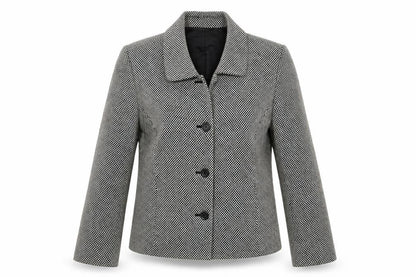 Character Club Womens White   Jacket Blazer Size 8
