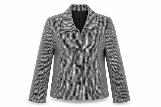 Character Club Womens White   Jacket Blazer Size 8
