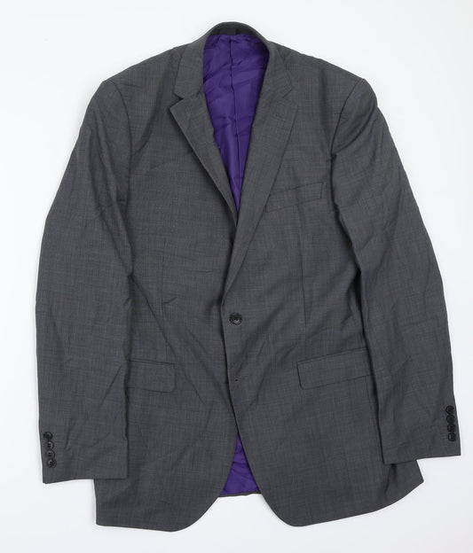 Marks and Spencer Mens Grey   Jacket Suit Jacket Size 42