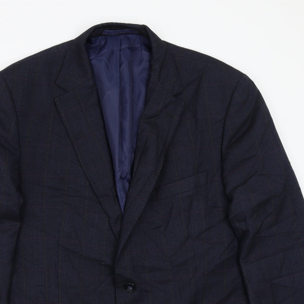 Marks and Spencer Mens Blue   Jacket Suit Jacket Size 44