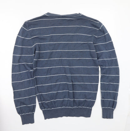 Easy Mens Blue   Pullover Jumper Size S