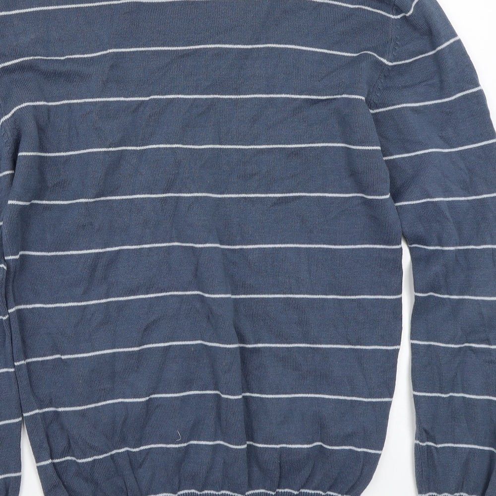 Easy Mens Blue   Pullover Jumper Size S