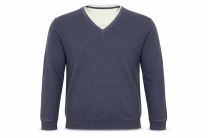 Easy Mens Blue   Pullover Jumper Size L