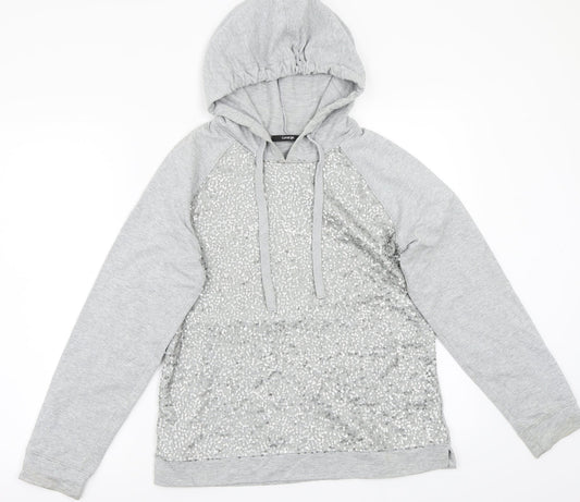 George Womens Grey   Pullover Hoodie Size 12