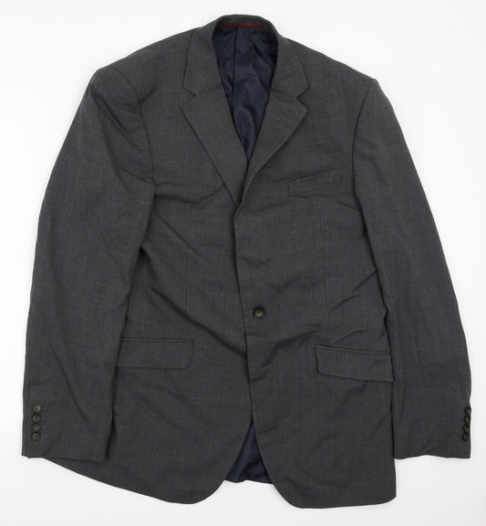 Marks and Spencer Mens Grey   Jacket Suit Jacket Size 42