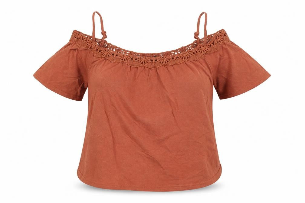 New Look  Womens Brown   Basic Blouse Size 14