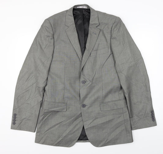 butler&webb Mens Grey   Jacket Blazer Size 38
