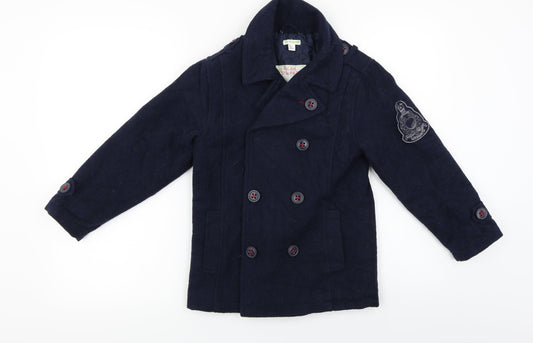 Vertbaudet  Girls Blue   Jacket Coat Size 8 Years