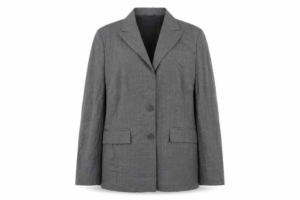 Linea  Womens Grey   Jacket Blazer Size 12