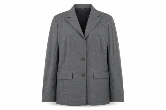 Linea  Womens Grey   Jacket Blazer Size 12