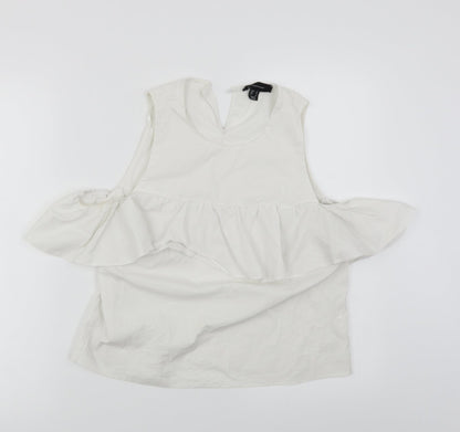Atmosphere  Womens White   Basic Blouse Size 12