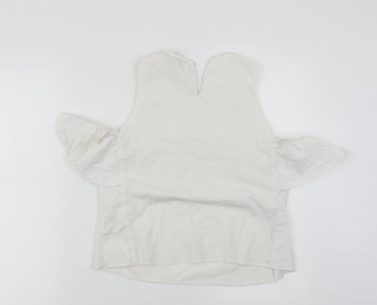 Atmosphere  Womens White   Basic Blouse Size 12