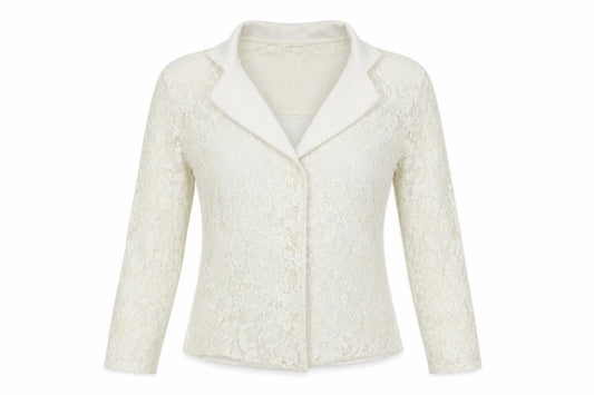 Select  Womens White   Full Zip Jumper Size 8