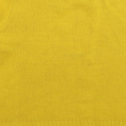 Preloved Divided Womens Yellow  Knit Pullover Jumper Size M - Label