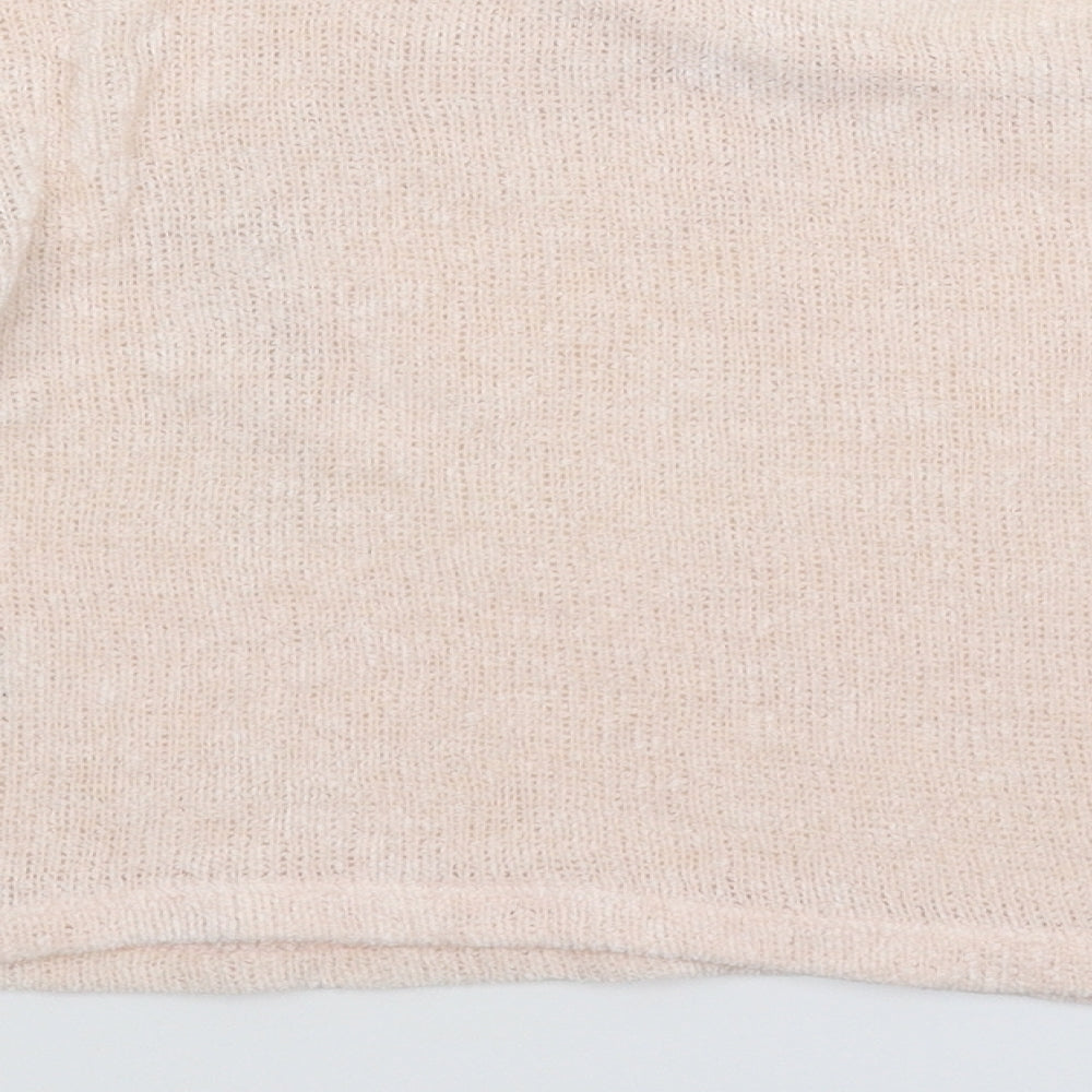 Candy Couture Girls Pink  Knit Pullover Jumper Size 13 Years