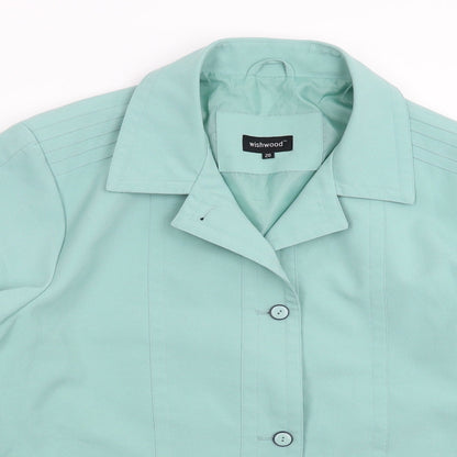 Wishwood Womens Green   Jacket  Size 20