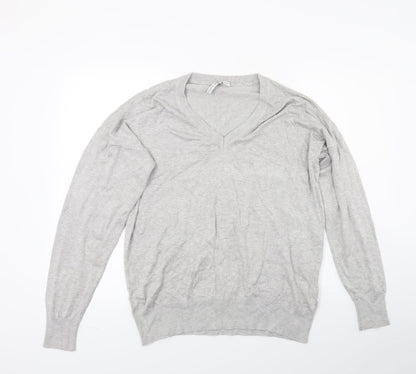 Preloved Capsule Womens Grey  Knit Pullover Jumper Size 18 - Front