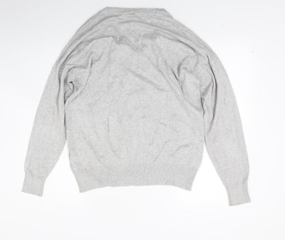Preloved Capsule Womens Grey  Knit Pullover Jumper Size 18 - Back