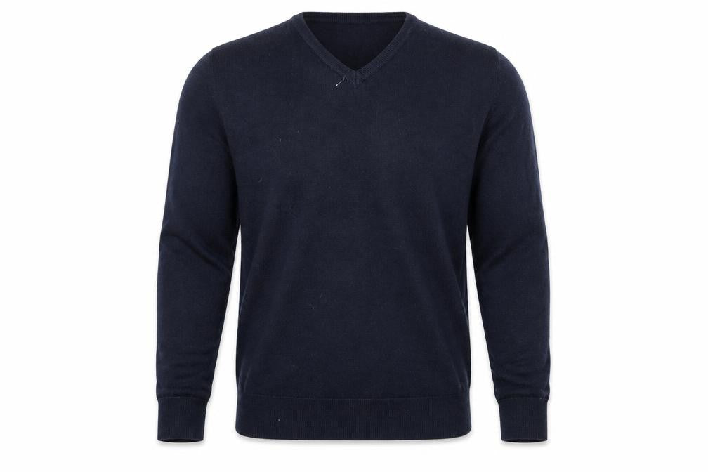 Cedarwood State Mens Blue Knit Pullover Jumper Size M