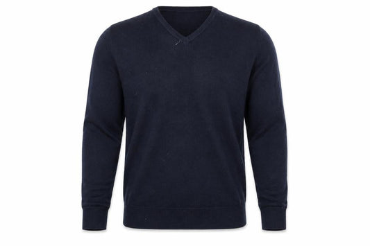 Cedarwood State Mens Blue Knit Pullover Jumper Size M