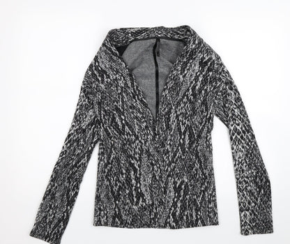 Next Womens Black   Cardigan Jumper Size 8