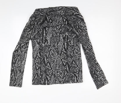 Next Womens Black   Cardigan Jumper Size 8