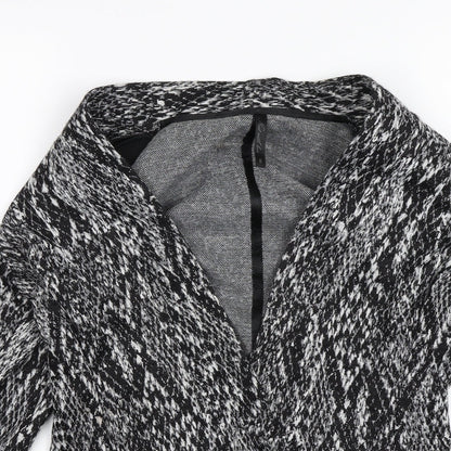Next Womens Black   Cardigan Jumper Size 8