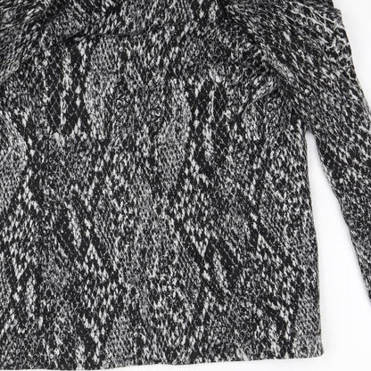 Next Womens Black   Cardigan Jumper Size 8