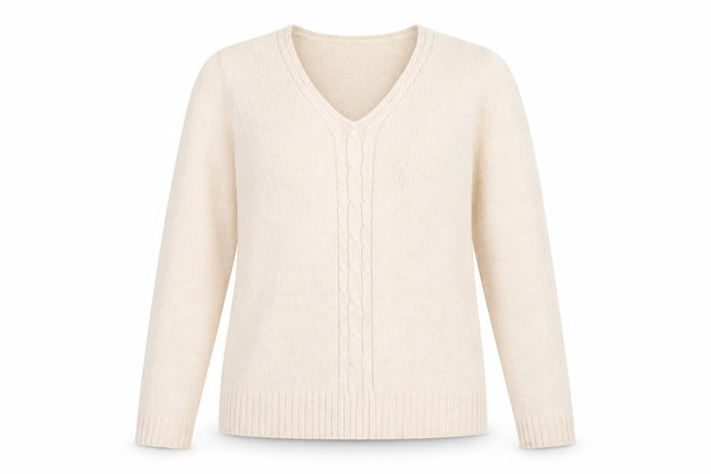 BHS Womens Beige  Knit Pullover Jumper Size 12