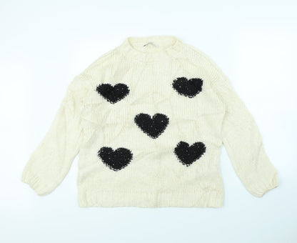 George Womens Beige   Pullover Jumper Size 12