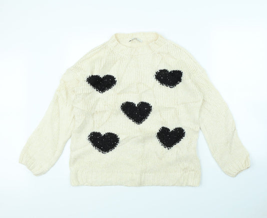 George Womens Beige   Pullover Jumper Size 12