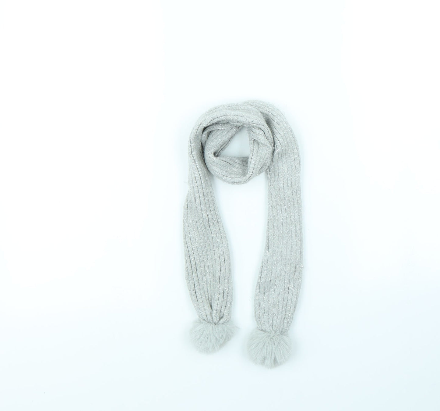 Preworn Girls Grey   Scarf Scarves & Wraps One Size