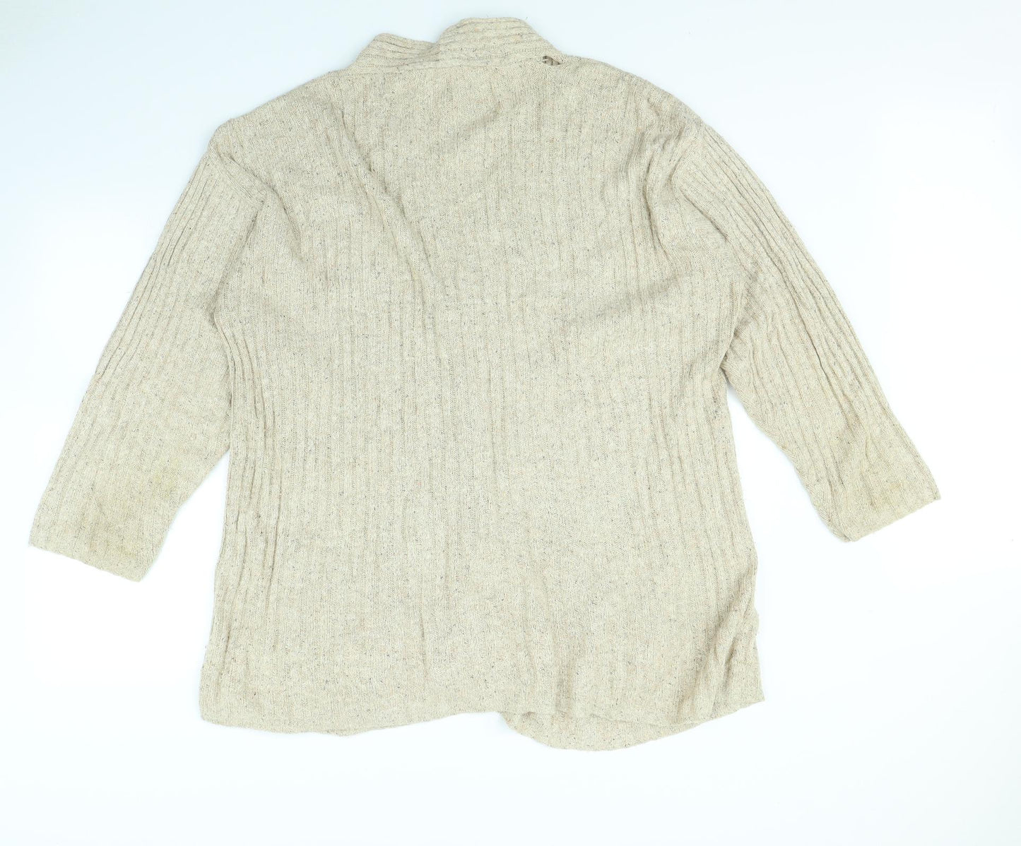 M&s Womens Beige   Jacket  Size 16