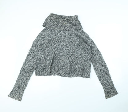 Preloved FOREVER 21 Womens Grey   Pullover Jumper Size M - Front