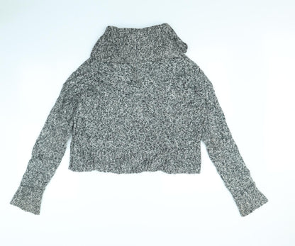 Preloved FOREVER 21 Womens Grey   Pullover Jumper Size M - Back