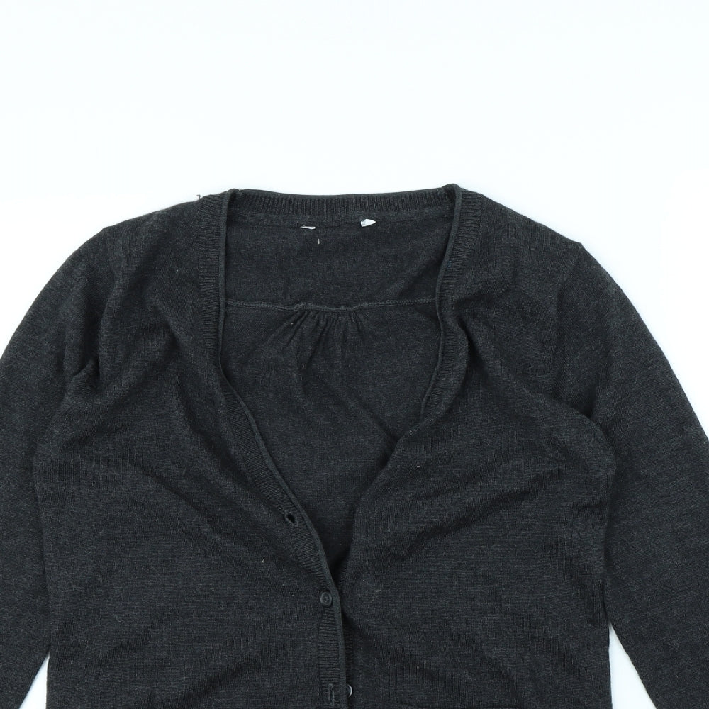 m&s Girls Grey   Jacket  Size 13 Years