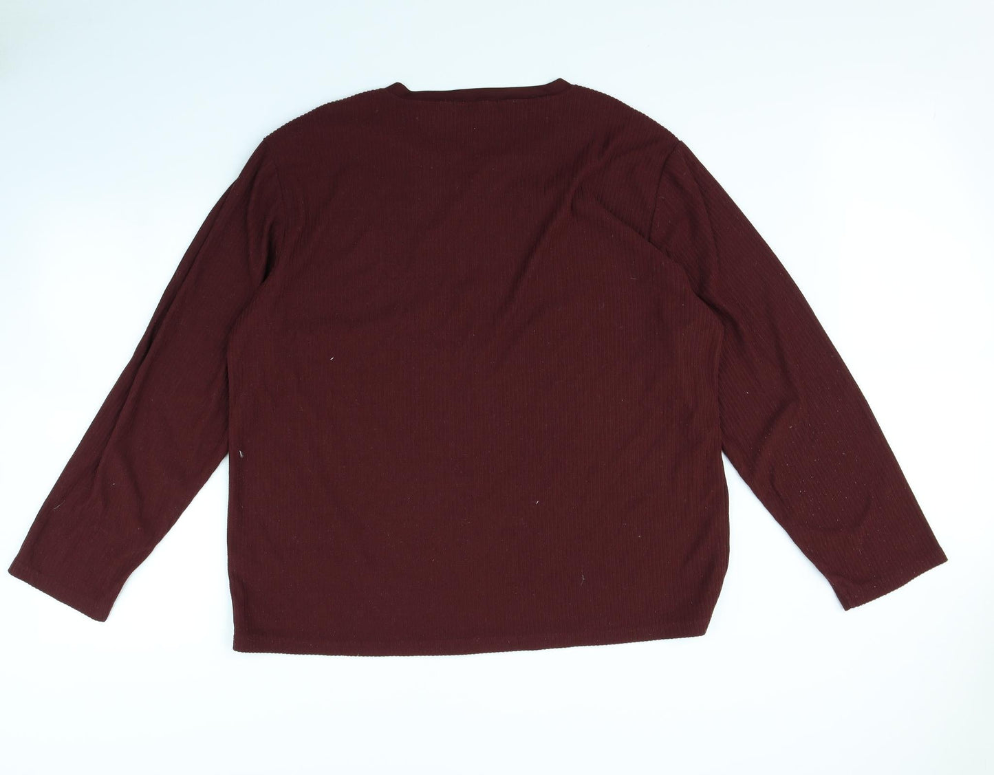 George Mens Red   Pullover Jumper Size XL