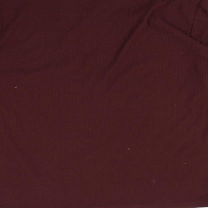 Preloved George Mens Red   Pullover Jumper Size XL - Label