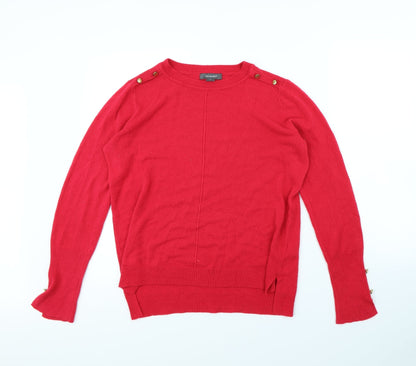 Marks & Spencer Womens Pink   Pullover Jumper Size M