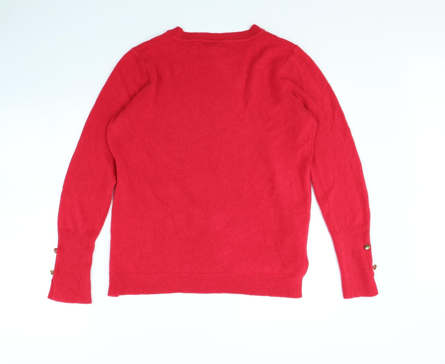 m&s Womens Pink   Pullover Jumper Size M