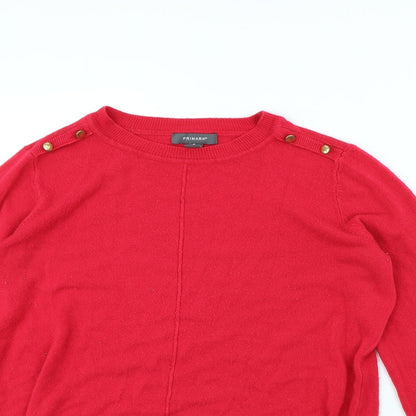 Marks & Spencer Womens Pink   Pullover Jumper Size M