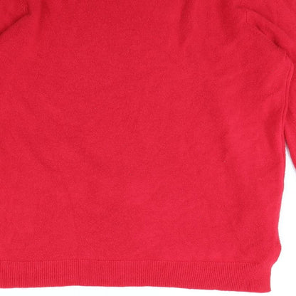 Marks & Spencer Womens Pink   Pullover Jumper Size M
