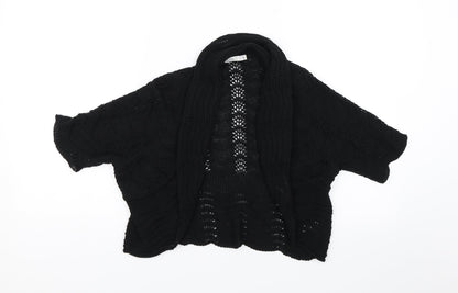 M&Co Womens Black   Shrug Jumper Size S