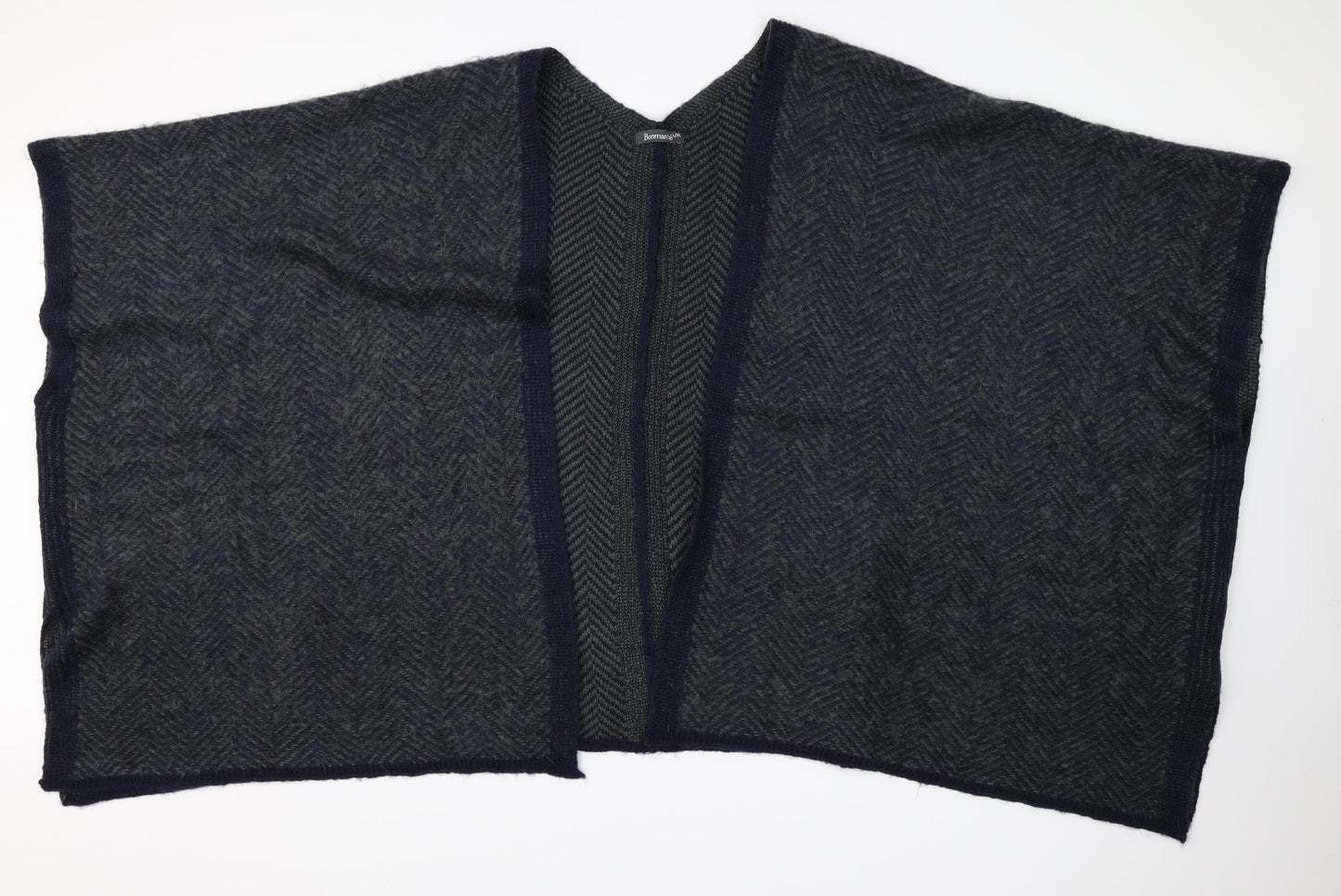 Bonmarché Womens Blue   Shrug Jumper Size L