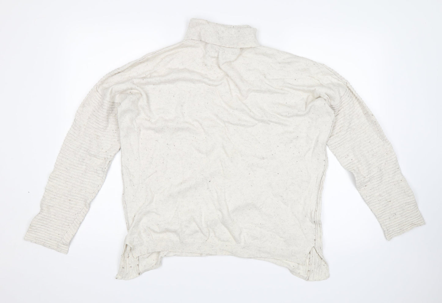Primark Womens White   Pullover Jumper Size L