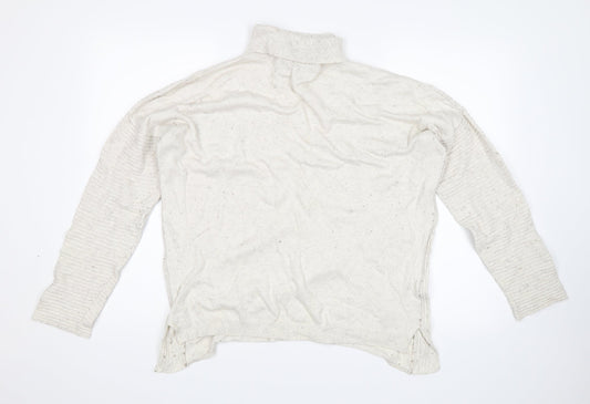 Primark Womens White   Pullover Jumper Size L