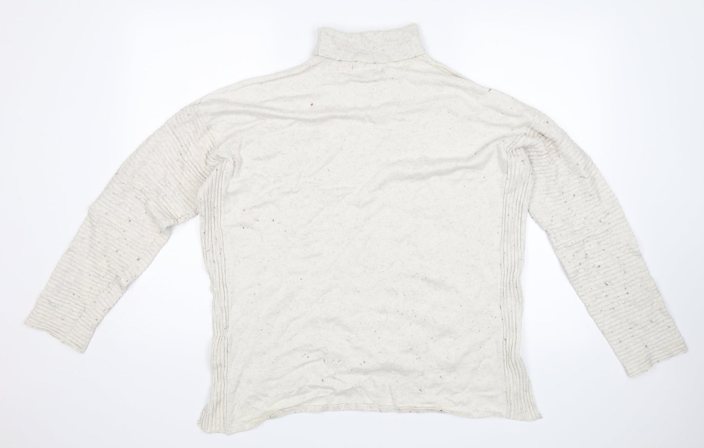 Primark Womens White   Pullover Jumper Size L