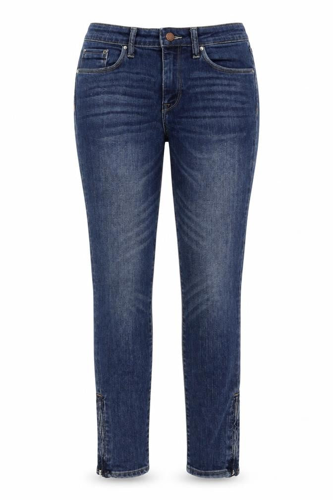 H&M Womens Blue  Denim Skinny Jeans Size 8 L28 in